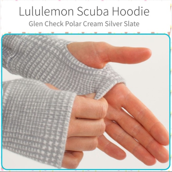 NEWER Release Scuba Hoodie Glen Check/Polar Cream/Silver - Picture 7 of 11